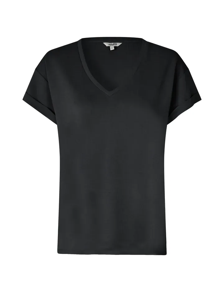 Amana_V_neck_black