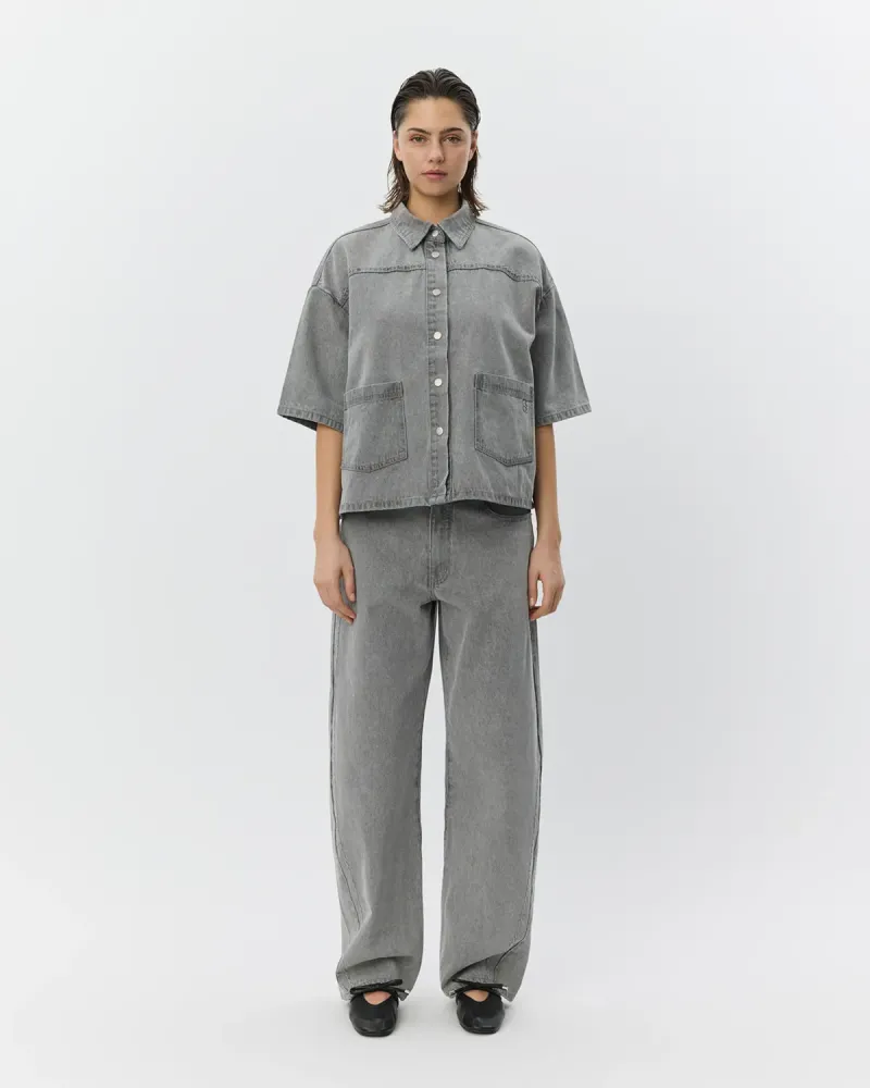 MELISSASW_DENIM_LOOSE_FIT_OVERSHIRT