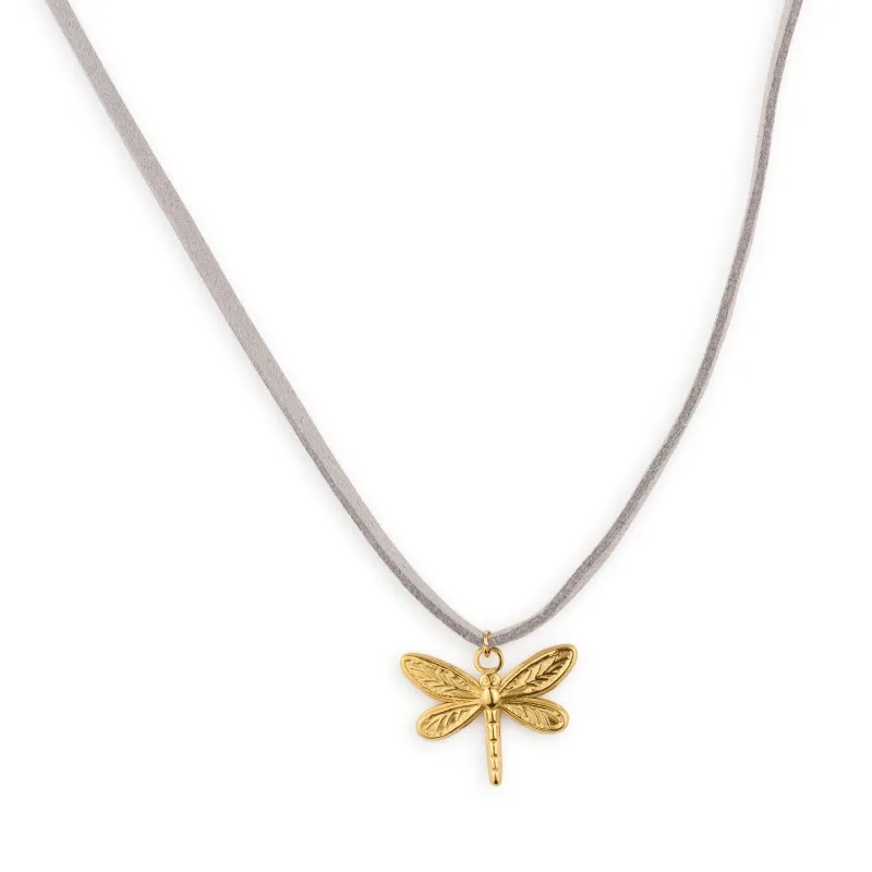 Raya___Dragonfly_Necklace_Suede________________________