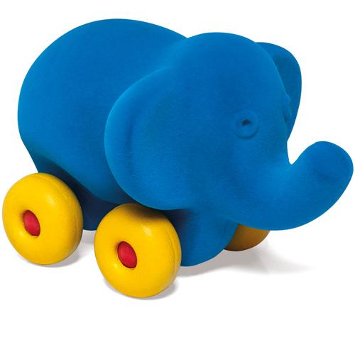 Rubbabu___Olifant_blauw_op_wielen