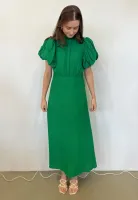 Alicia_Puff_Short_Sleeve_Open_Back_Midi_Dress_