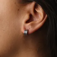 Gun___Multi_Layered_Stud_Earrings_Stainless_Steel_______1