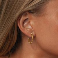 Ida___Bubbly_Hoop_Earrings_Stainless_Steel___Gold_______1