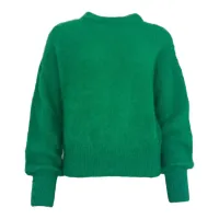 MOANA_green_long_sleeve_round_neck_sweater__4