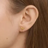 Marina___Dragonfly_Stud_Earrings_Stainless_Steel___Gold_1