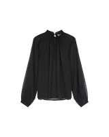 Sheer_polka_dot_blouse_black_Tailly_4