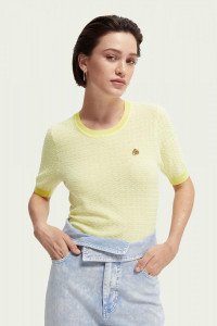 Scotch___Special_knitted_top_yellow